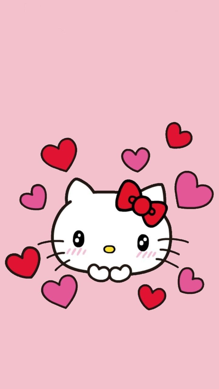 Hình ảnh Hello Kitty cute dễ thương cho máy tính điện thoại  Trường THPT  Vĩnh Bảo